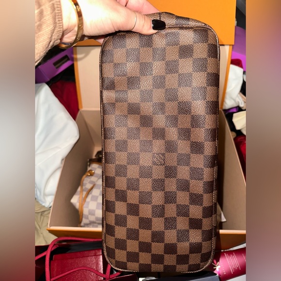 LOUIS VUITTON DAMIER EBENE NEVERFULL MM - Picture 5 of 6
